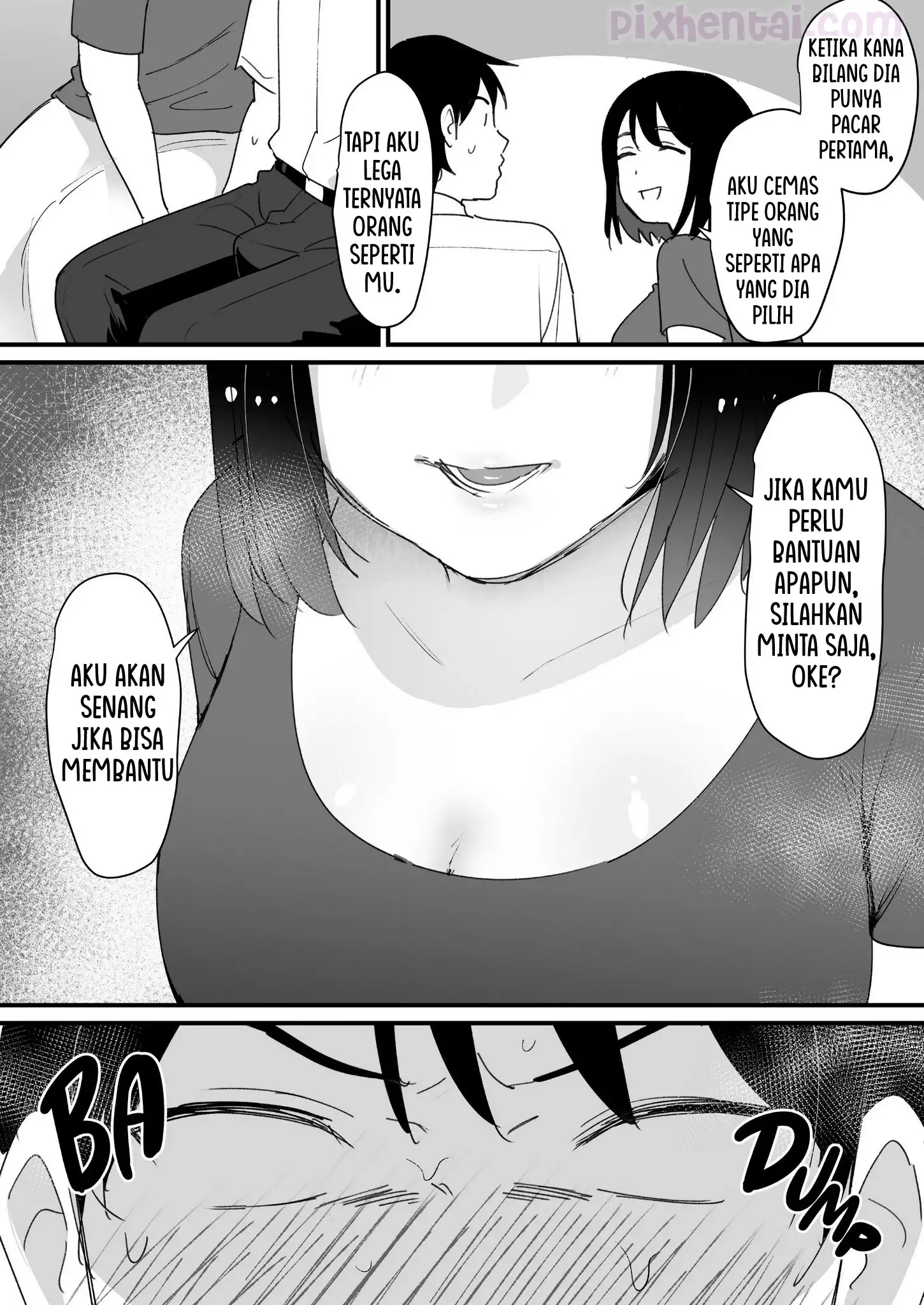 Komik hentai xxx manga sex bokep Give Me the Mom Instead Mamanya Pacar membantu meredakan Nafsu 9